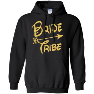 Bride tribe wedding bridal party gear hoodie