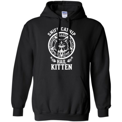 Sniff catnip hail kitten 666 &#8211; love cats halloween hoodie