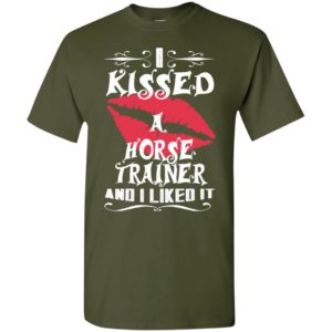 I kissed horse trainer and i like it – lovely couple gift ideas valentine’s day anniversary ideas t-shirt