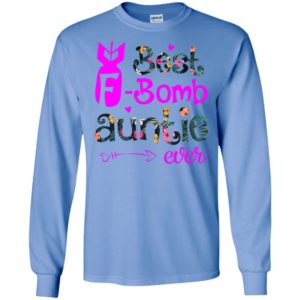 Best f-bomb auntie ever cool gift for aunts or sister long sleeve