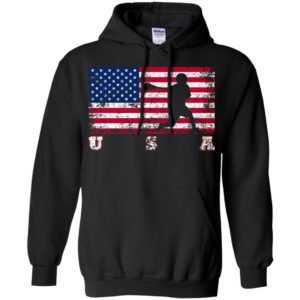 American flag lacrosse player national team usa hoodie