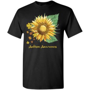 Autism awareness sunflower t-shirt and mug t-shirt