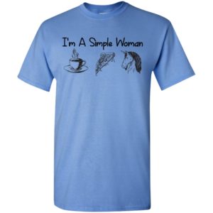 I’m a simple woman coffee pizza unicorn classic t-shirt