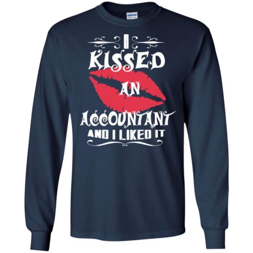 I kissed accountant and i like it – lovely couple gift ideas valentine’s day anniversary ideas long sleeve