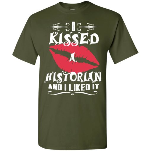 I kissed historian and i like it – lovely couple gift ideas valentine’s day anniversary ideas t-shirt