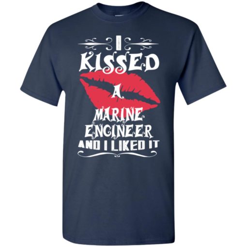 I kissed marine engineer and i like it – lovely couple gift ideas valentine’s day anniversary ideas t-shirt