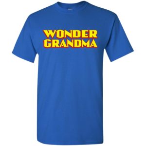 Wonder grandma comical texture funny gift for mother day t-shirt