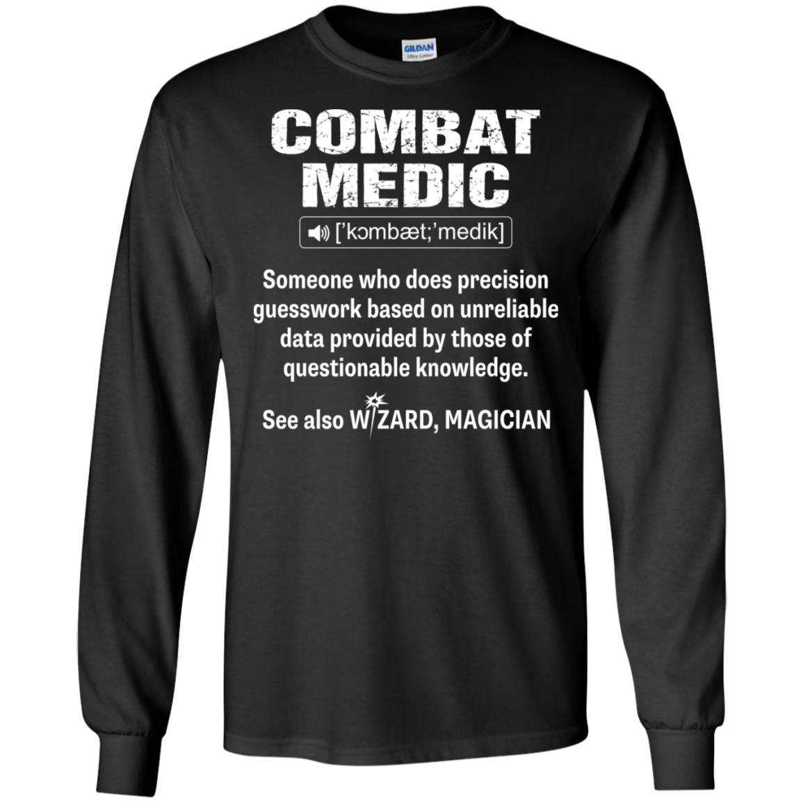 Combat medic Noun - Funny Combat medic Definition Gift See Also Wizard ...