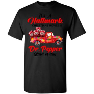 Snoopy drives dr pepper truck its a hallmark christmas movies t-shirt