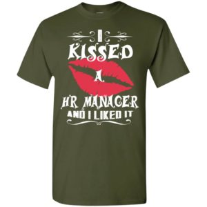 I kissed hr manager and i like it – lovely couple gift ideas valentine’s day anniversary ideas t-shirt