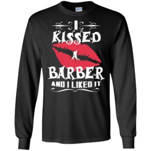 I kissed barber and i like it – lovely couple gift ideas valentine’s day anniversary ideas long sleeve