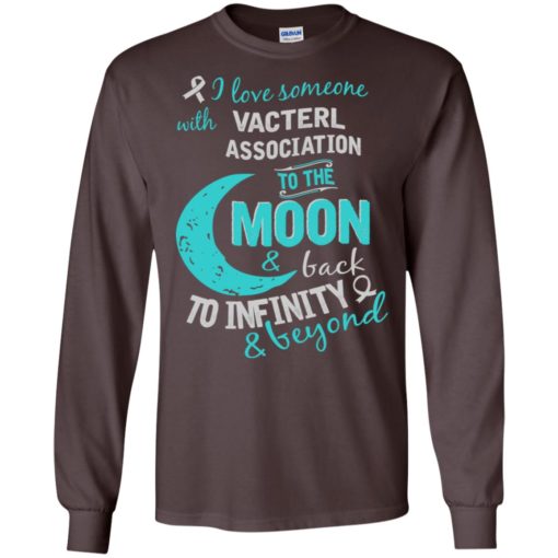 Vacterl awareness love moon back to infinity long sleeve