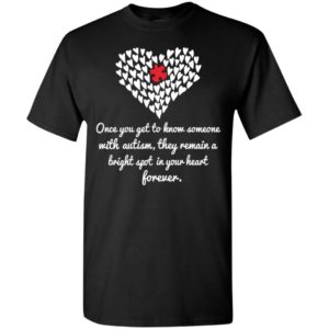 Autism awareness bright spot in your heart forever t-shirt and mug t-shirt