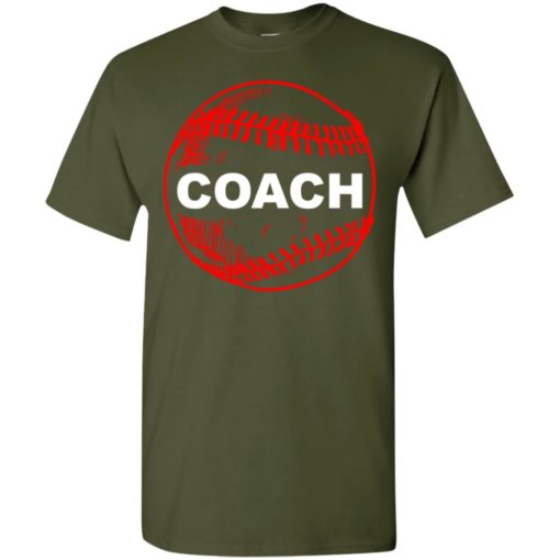 Proud baseball coach softball coach manager cool leader t-shirt