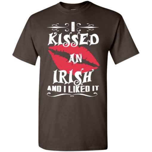I kissed irish and i like it – lovely couple gift ideas valentine’s day anniversary ideas t-shirt