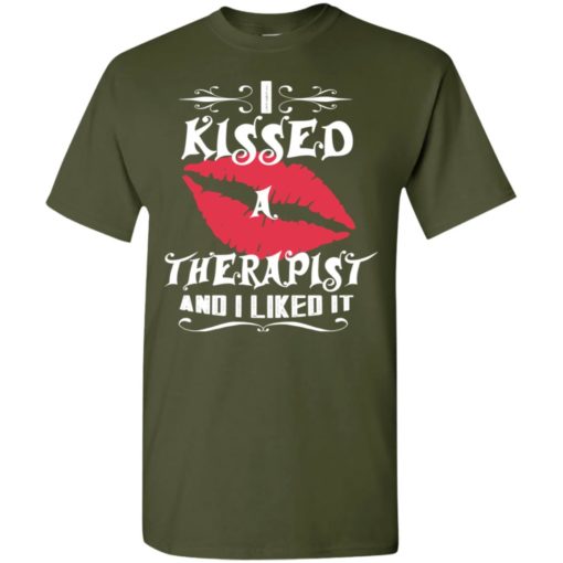 I kissed therapist and i like it – lovely couple gift ideas valentine’s day anniversary ideas t-shirt