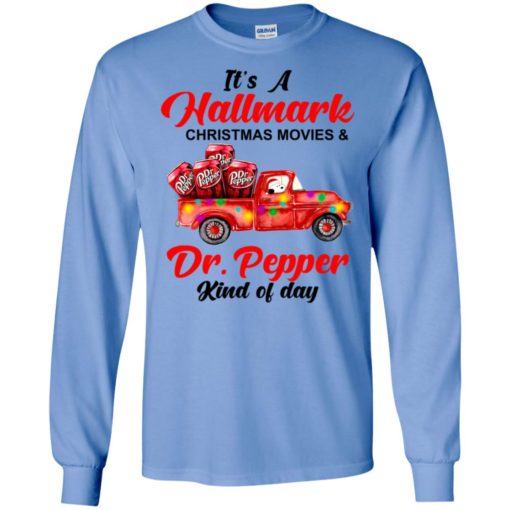 Snoopy drives dr pepper truck its a hallmark christmas movies long sleeve