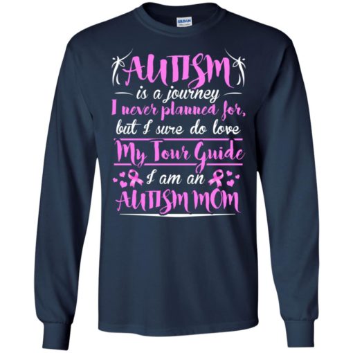 Autism is a journey t-shirt and mug long sleeve