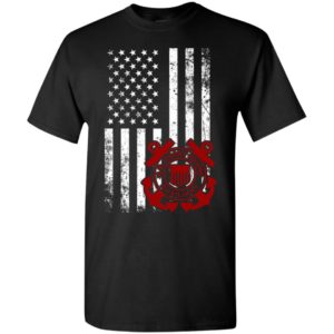 American flag coast guard t-shirt