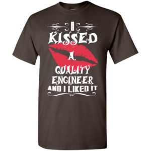 I kissed quality engineer and i like it – lovely couple gift ideas valentine’s day anniversary ideas t-shirt