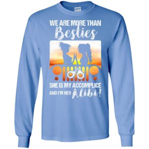 We are more than besties funny jeep lady lover gift for girlfriends lgqt long sleeve