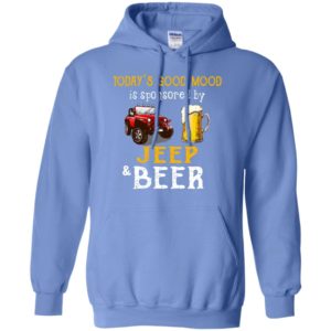 Today’s good mood is sponsored by jeep and beer hoodie