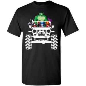 Chihuahua avengers drive jeep funny endgame fans dog gift t-shirt
