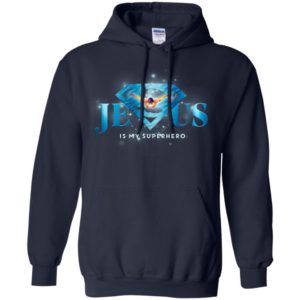 Jesus is my superhero cool christmas faith gift for swimmer hoodie
