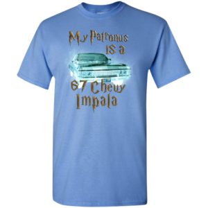 My patronus is a 67 chevy impala vintage car lover t-shirt
