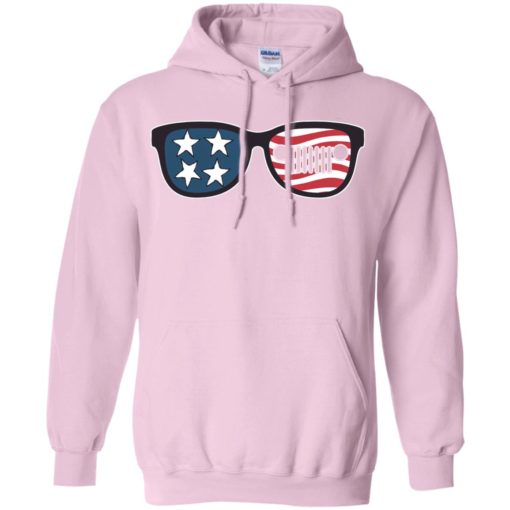 American flag and jeep sunglasses patriotic memorial 4th july gift hoodie