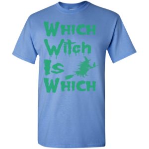 Which witch is which funny halloween lover gift t-shirt