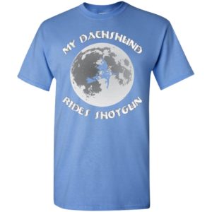 My dachshund rides shotgun funny halloween gift for dog lover t-shirt