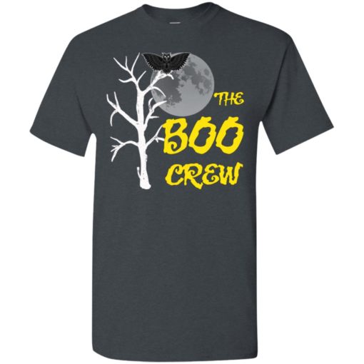 The boo crew night art funny halloween gift t-shirt