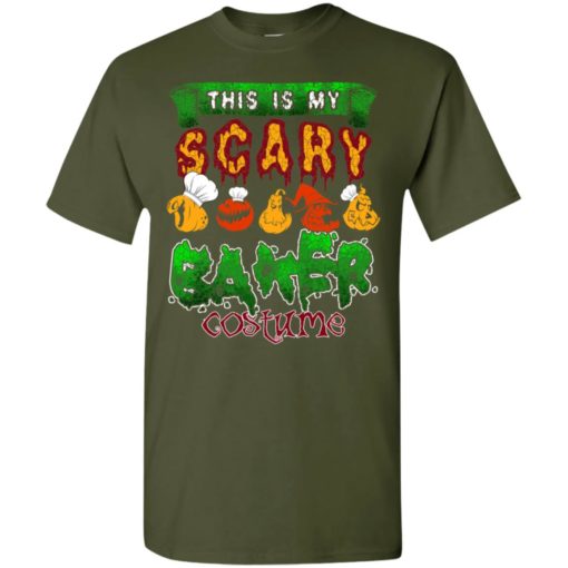 This is my scary baker costume funny halloween gift t-shirt