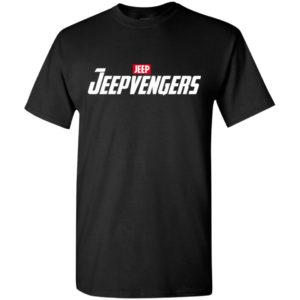 Jeepvengers funny jeep gift insprited endgame fans t-shirt