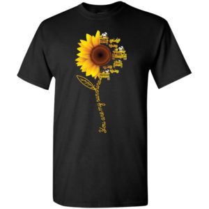 You are my sunshine snoopy jeep funny christmas gift t-shirt
