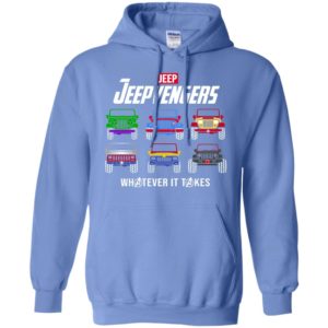 Jeepvengers whatever it takes endgame parody funny marvel movie fans jeep gift hoodie