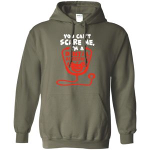 You can’t scare me i’m a dental assistant funny halloween gift hoodie