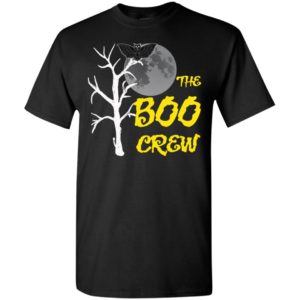 The boo crew night art funny halloween gift t-shirt