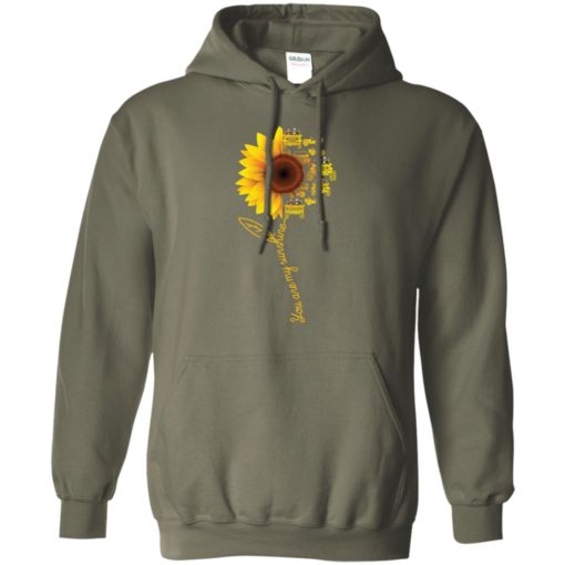 Sunflower jeep you are my sunshine cool halloween gift for christian jeep lover hoodie