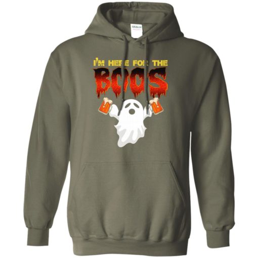 I’m here for the boos funny beer lover halloween gift hoodie