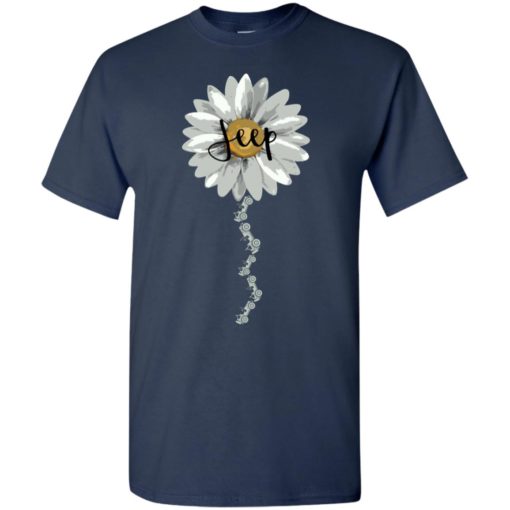 Daisy flower jeep artsy cool gift for jeep owners t-shirt