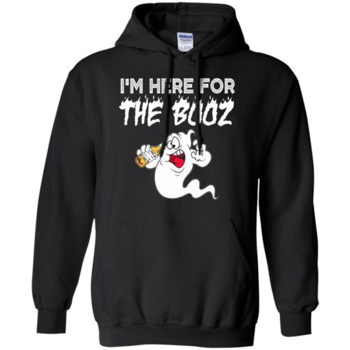 I&#8217;m here for the booz funny beer drinker halloween gift hoodie