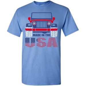 Captain jeep made in the usa funny jeep gift for avengers movie fans t-shirt