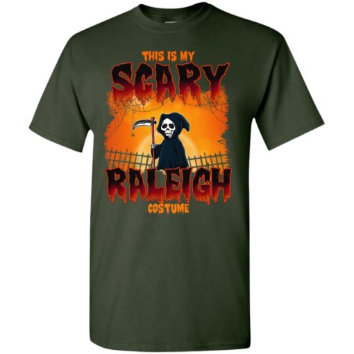 My scary raleigh costume funny death skellington halloween gift t-shirt