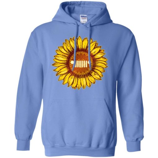Sunflower jeep pocket jeep flower you are my sunshine hoodie