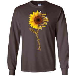 You are my sunshine snoopy jeep funny christmas gift long sleeve