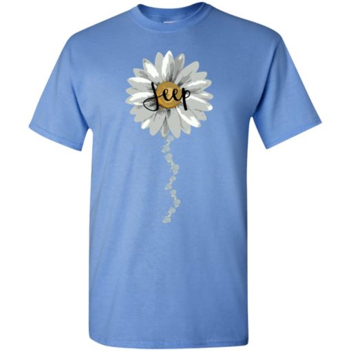Daisy flower jeep artsy cool gift for jeep owners t-shirt