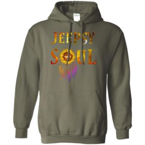Jeepsy soul sunflower catcher dreamy art funny jeep owner gift hoodie