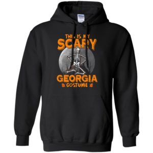 This is my scary georgia costume funny halloween gift hoodie